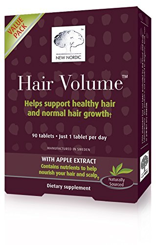 Hair Volume New Nordic 90 comprimés pousse des cheveux