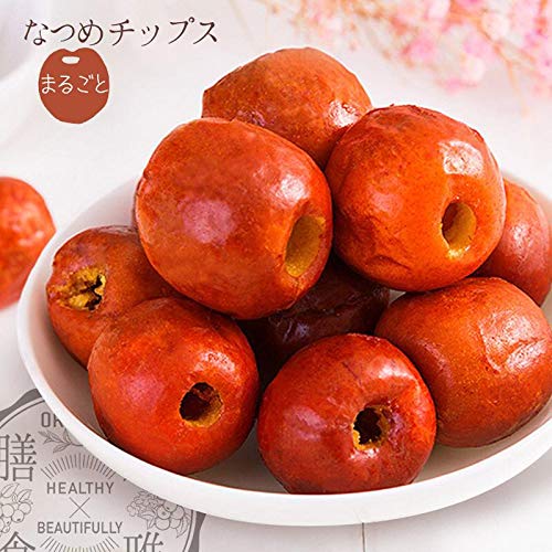 Amazon.co.jp: 冬棗 なつめチップス そのまま食べる 種ぬ済 丸ごと