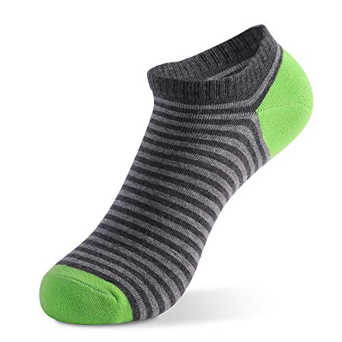 Image of HHX YONLEE Ankle Socks Striped patterned Casual Socks 8 /10 Pairs Gift Box