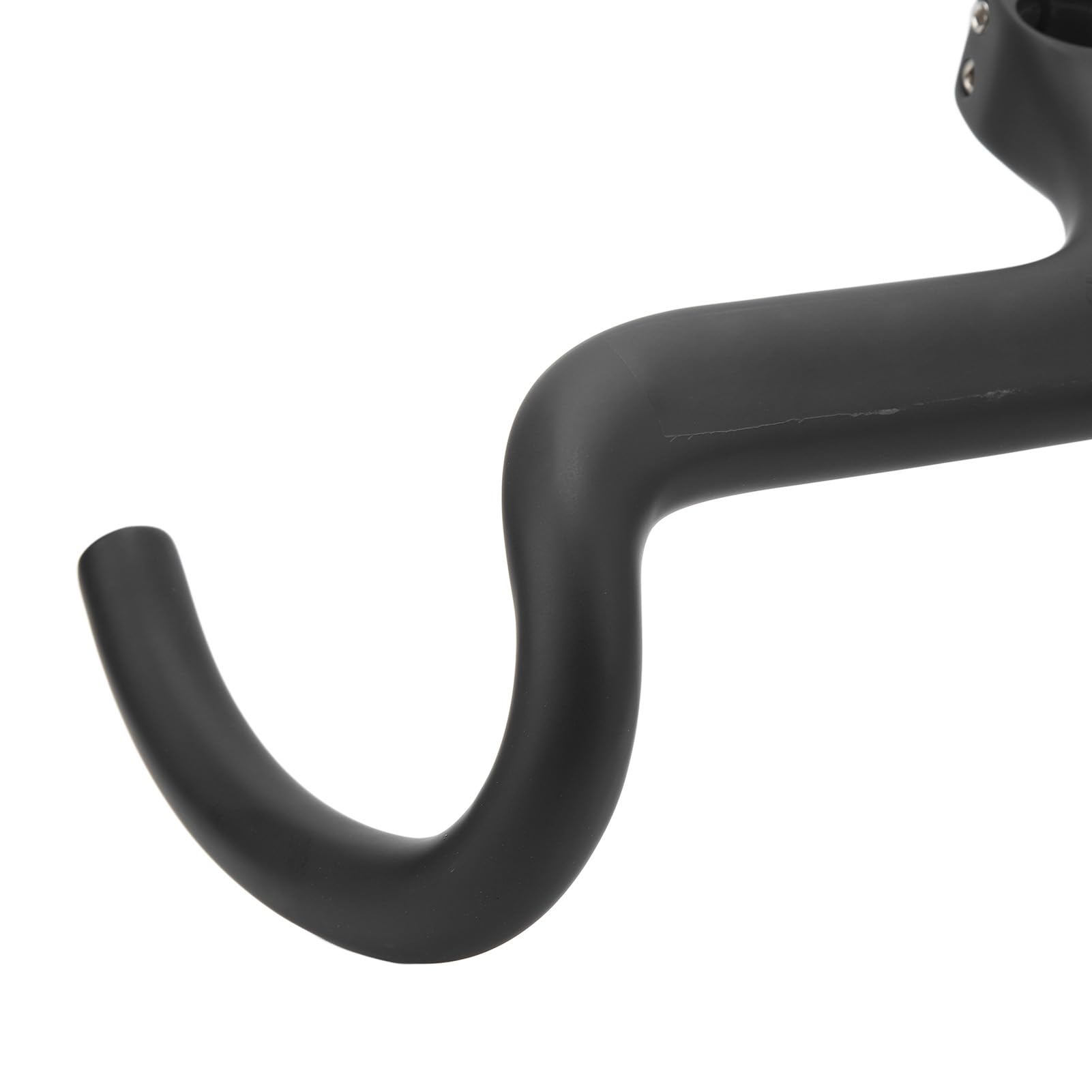Manillar de Bicicleta de Fibra de Carbono de 460 Mm, Manillar de Bicicleta de Montaña de Carretera Integrado con Vástago de 90 Mm, para Actualización de Reemplazo