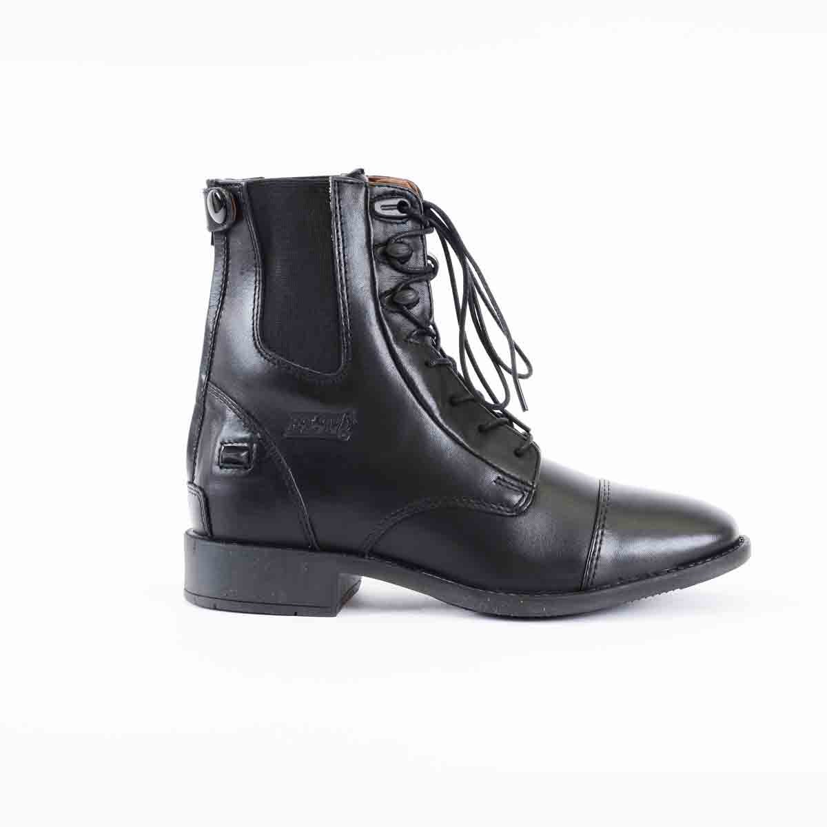 Unbekannt Schnürstiefelette Belfort, Schwarz, 41