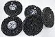 10 Stück Set Reinigungsscheibe Ø 100mm x 6 x 13mm Grobreinigungsscheibe CBS Clean Strip Disc (10)