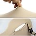 A.B Crew Breathable Soft Memory Foam Car Armrest Center Consoles Cushion All Seasons Universal Auto Seat Cushion (Khaki)