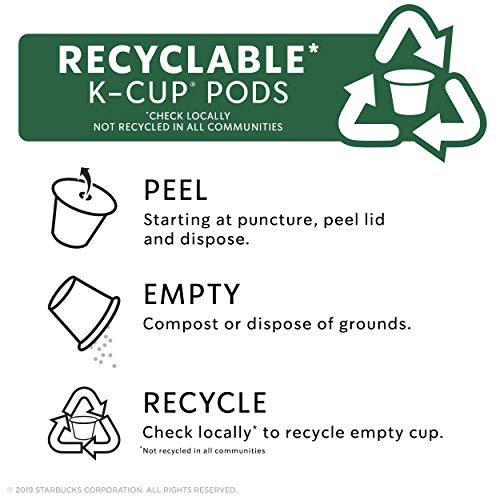 Image of Starbucks Flavored K-Cup Coffee Pods - Caramel Creme for Keurig Brewers ,10 Count (Pack of 6)