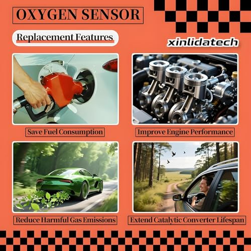 4Pcs Sensor de Oxígeno para Ford F150 5.0L V8 2015-2017 miniatura 4