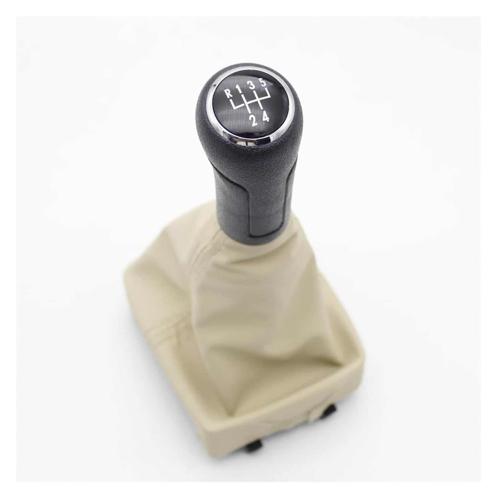 FNCVTM Car Gear Knob for VW for Polo 9N 9N2 for Sedan Gear Shift Knob Lever Shifter Gaiter Boot Cover Collar