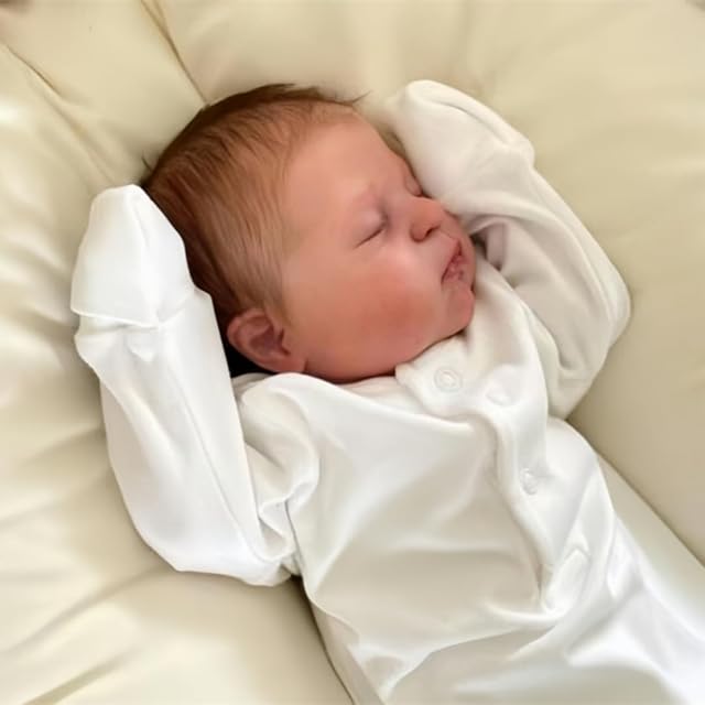 Foto 2 de 7 de Muñecas Reborn Bebes Reborn Muñeca de bebé Reborn Niño 19 Pulgadas Hecha a Mano Cuerpo de algodón Suave Se ve…