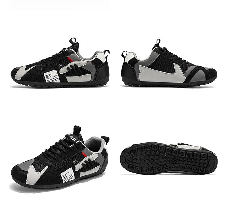 Men's Retro Sneakers Non-Slip Walking Shoes – Lightweight Comfortable Casual Shoes, Breathable Fashion Sneakers, Slip-Resistant, Large Size, Trendy All-Season Wear2