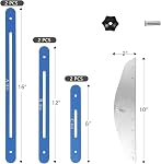 Outil de calcul de l'écartement d'escalier, outil de mesure d'angle d'arrêt d'air, guide de découpe d'outils pour les fils d'appui, les riseuses, les cloisons sèches et les cloisonnements, 11.4in-60,7in