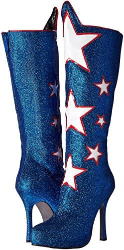 Ellie Shoes Women's 420-Hero Boot, Blue, 8 M US | Image 6