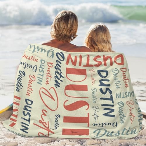 Personalized Blankets for Kids with Names Customized Blankets with Name for Adult Custom Blanket Gift for Birthday Christmas Valentines Day Gift