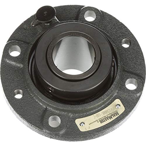 Sealmaster USFC5000E107C, Piloted Flange Cartridge Roller Bearing, 1.