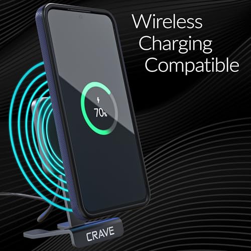 Image of Crave Compatible with Samsung Galaxy S25 FE Case, Shockproof Protection Dual Layer Case for Samsung Galaxy S25 FE (6.7 inch) - Navy