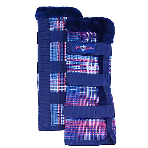 Image of Kensington Protective Products Horse Fly Boots - Fleece Trimmed - Stay-Up Technology - Protection from Insect Bites and UV Rays - Sold in Pairs (2 Boots)