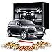 Kit d'ampoules intérieures LED de Voiture Blanche Lecture Carte dôme lumière de Coffre, pour Nissan Patrouille Y61 Y62 4.0L 5.6L 2000-2018 2019