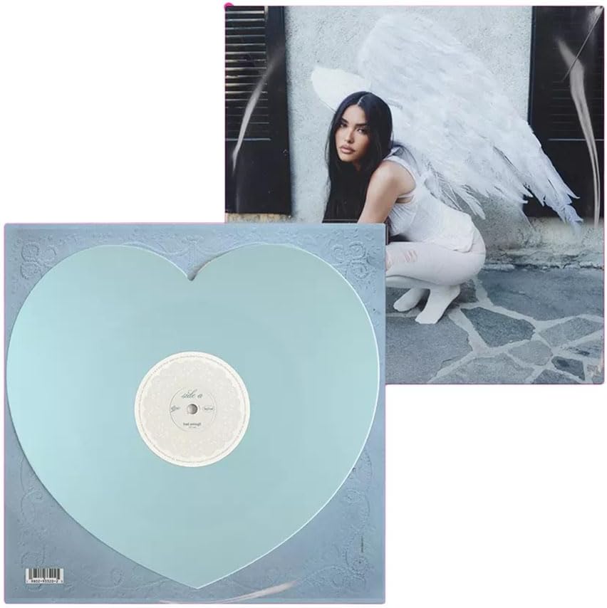 Madison Beer - Bad Enough / Angel Wings Heart Shaped Blue Single Ltd. 3000 by Madison beer — album cover