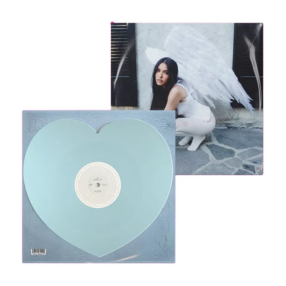 Madison Beer - Bad Enough / Angel Wings Heart Shaped Blue Single Ltd. 3000