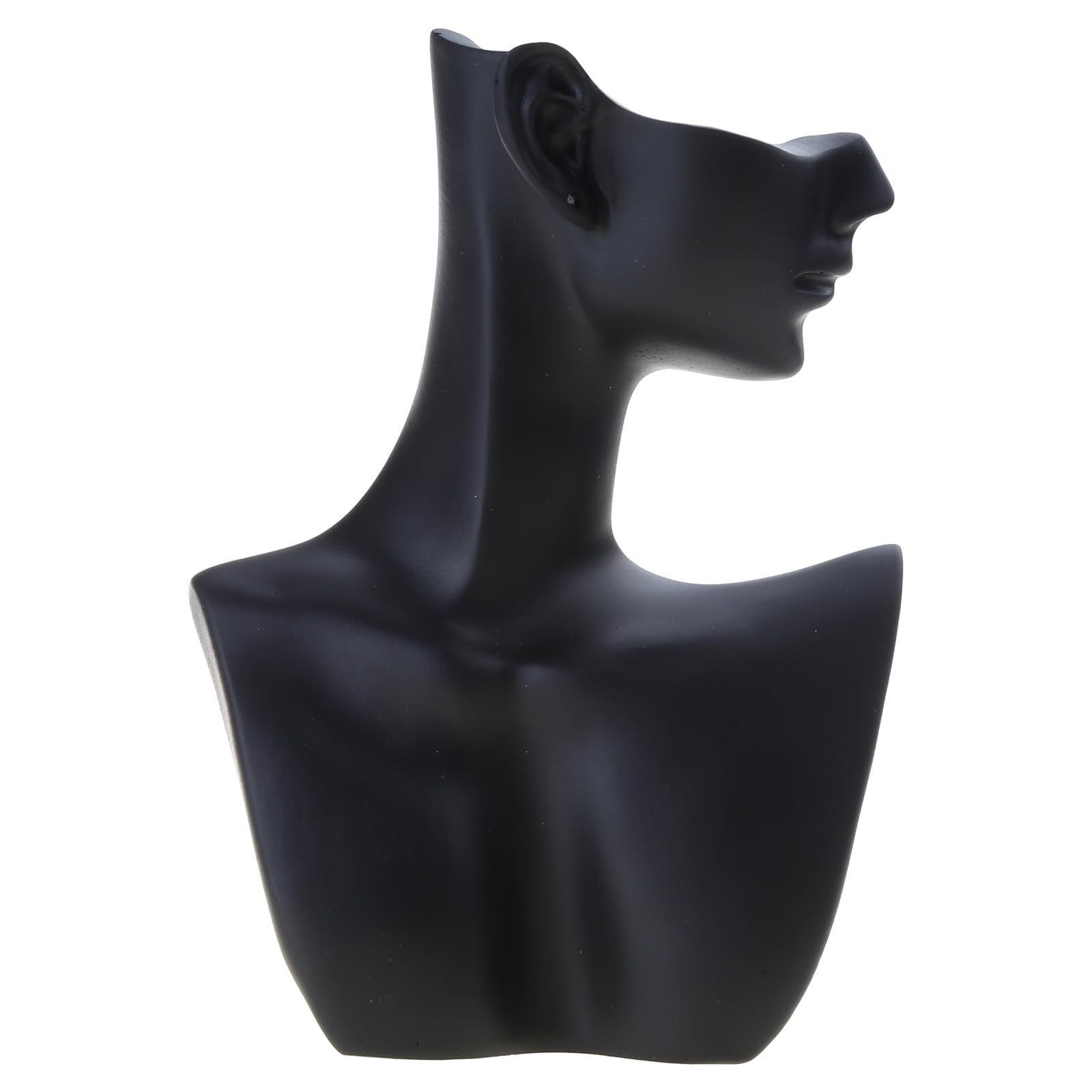 Ywmsfl Mannequin Shaped Necklace Elegant Earrings and Rings Holder Jewelry Display Stand for Jewelry and Pendants