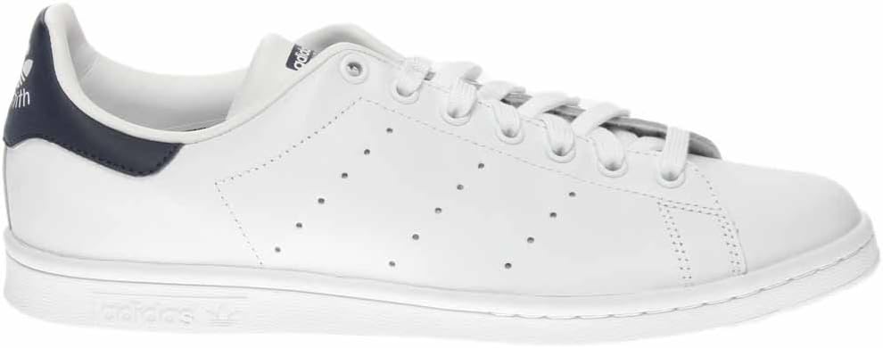 adidas Originals Men's Stan Smith Sneaker Core White/Core White/Dark Blue 4