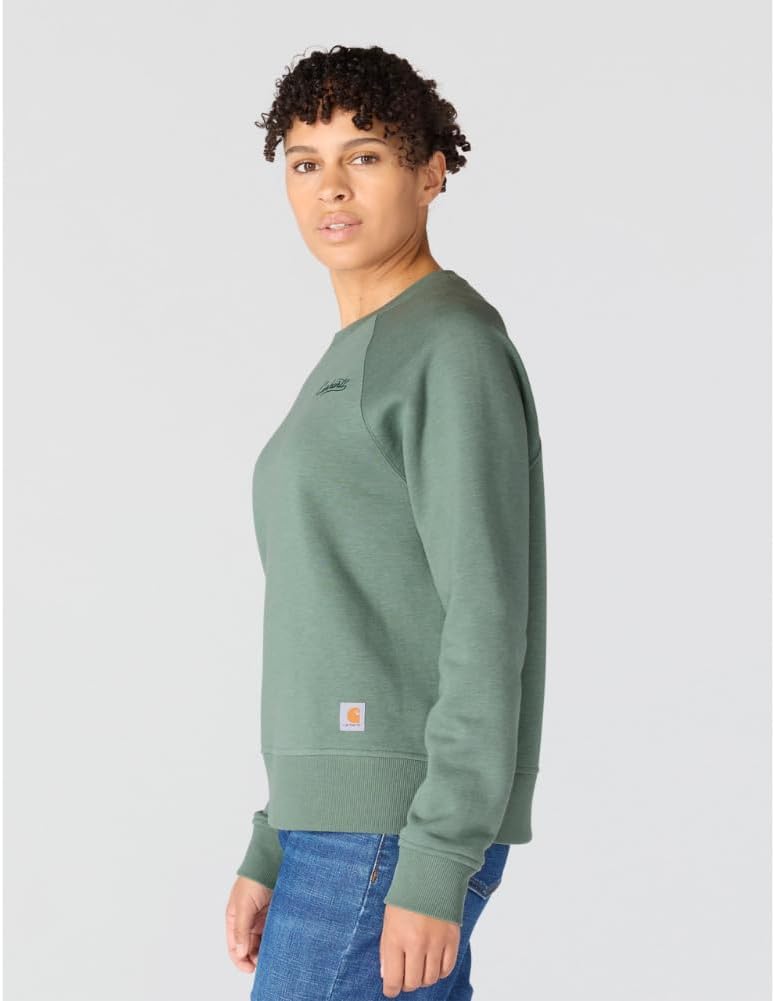 Carhartt womens Sawyer Crewneck Sweatshirt - Image 2