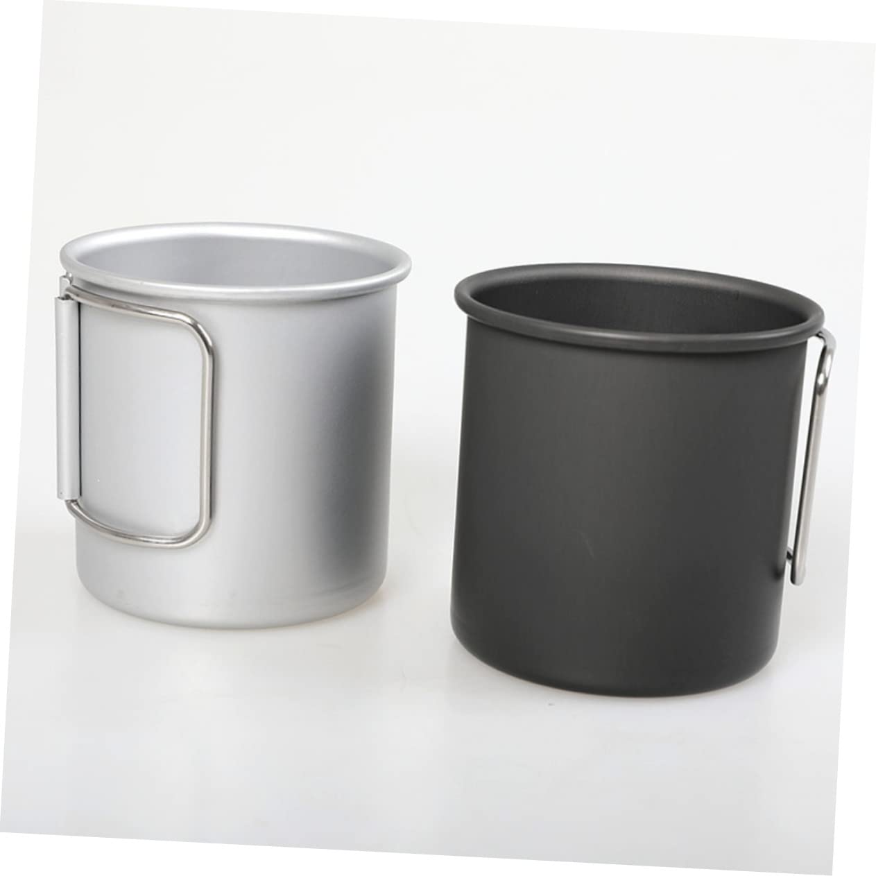 4stücke Faltbarer Wasserbecher Mit Praktischem Griff Campingbecher Für Outdoor-aktivitäten Für Getränke Kaffee Tee Und