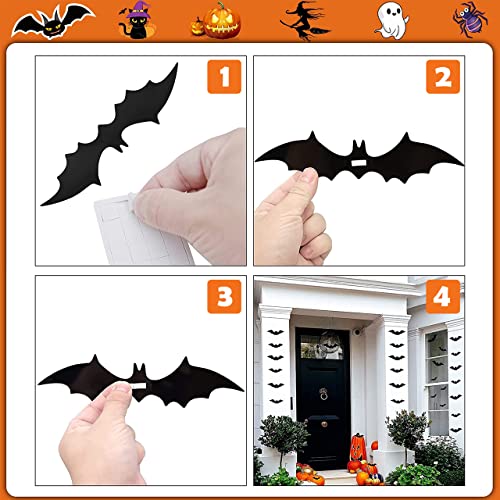 120Pcs Halloween Balloons Garland Kit, Halloween Spider Web Black Orange Gray Balloons Spider Balloons For Halloween Day Party Kids Birthday House Party Haunted House Decorations #TOP2