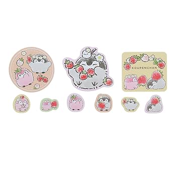 Amazon | サンスター文具 コウペンちゃん シール ピースシール