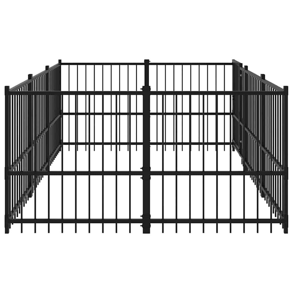 Cuccia in acciaio per cani, 5,63 m²