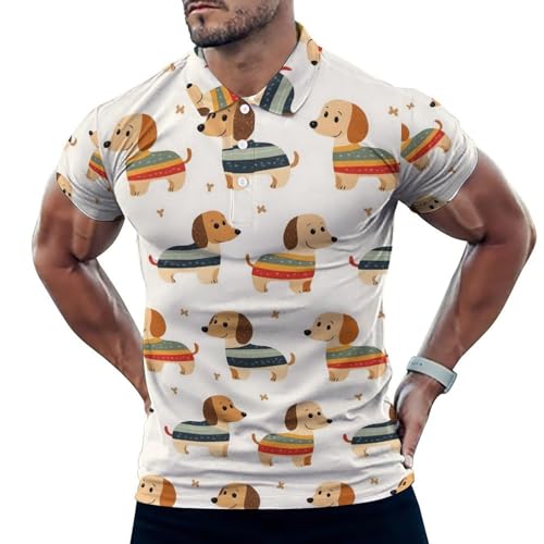 Polo de golf homme anti-humidité doux contre les irritations