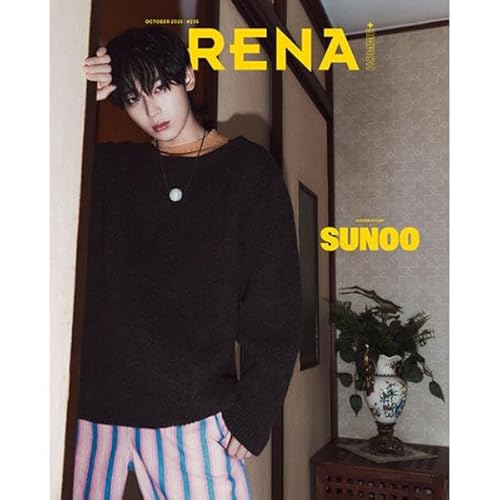 [SUNOO H TYPE] 韓国雑誌 ARENA HOMME+ (アリーナ・オム・プラス) 2025年 10月号 (ENHYPEN表紙/KickFlip、キム・ヨハン記事)[付録ポスター] (ARENA HOMME Korea 2025年 10月号)