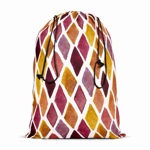 Image of ArtzFolio Checked D2 | Reusable Sack Bag | Bag for Gym, Storage, Vegetable & Travel