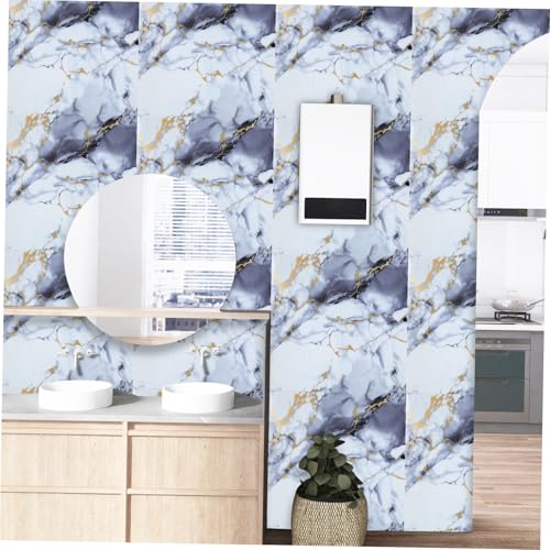 Dalles de mur adhésives effet marbre Operitacx x40 pour crédence - 7