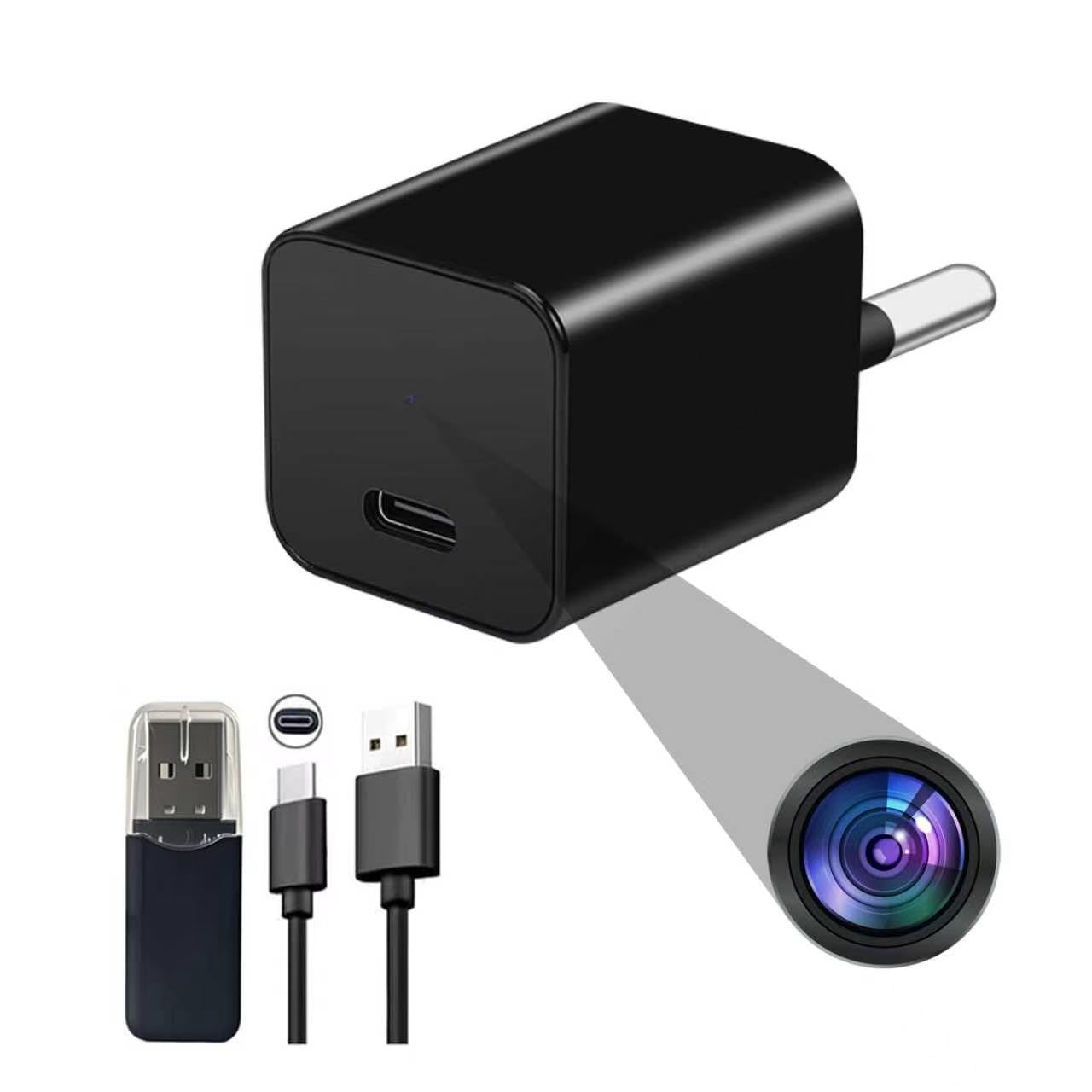 Mini Cámara Oculta, Cámara Espía de Alta Definición 1080P, Compatible con Grabación Continua y Detección de Movimiento, Adecuada para Uso Doméstico Interior y Vigilancia en Oficinas, no necesita WiFi