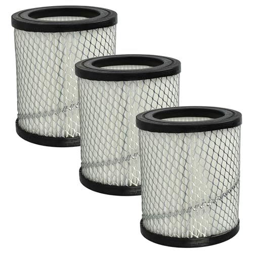 vhbw Set de 3x filtros compatible con PowerPlus POWX300 aspirador de ceniza - Filtro HEPA antialérgico
