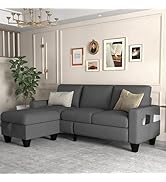 Amazon.com: ZeeFu Couch for Living Room - 78'' Beige Linen 3 Seat