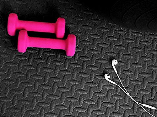 image for Signature Fitness Puzzle Exercise Mat with EVA Foam Interlocking Tiles