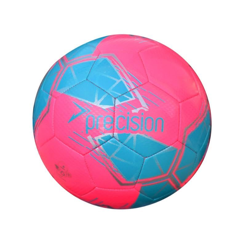 Precision Fusion High Performance Mini Football, Durable, Machine Stitched TPU, 2mm EVA Lined, Lightweight 160g, Red, Official Ball Size 1