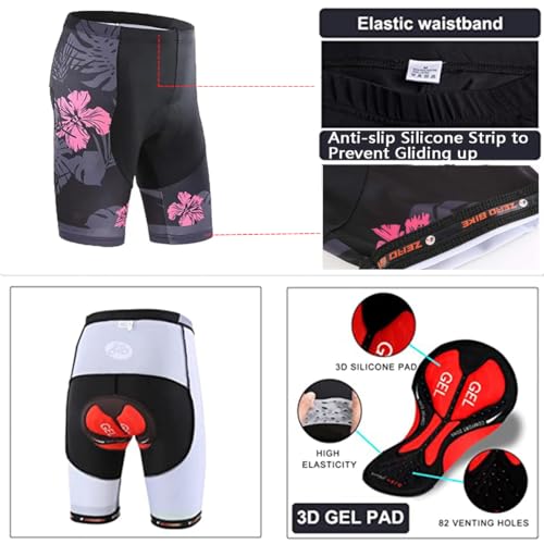 Image of Women's Short Sleeve Cycling Jersey Jacket Cycling Shirt Quick Dry Breathable Mountain Clothing Bike Top