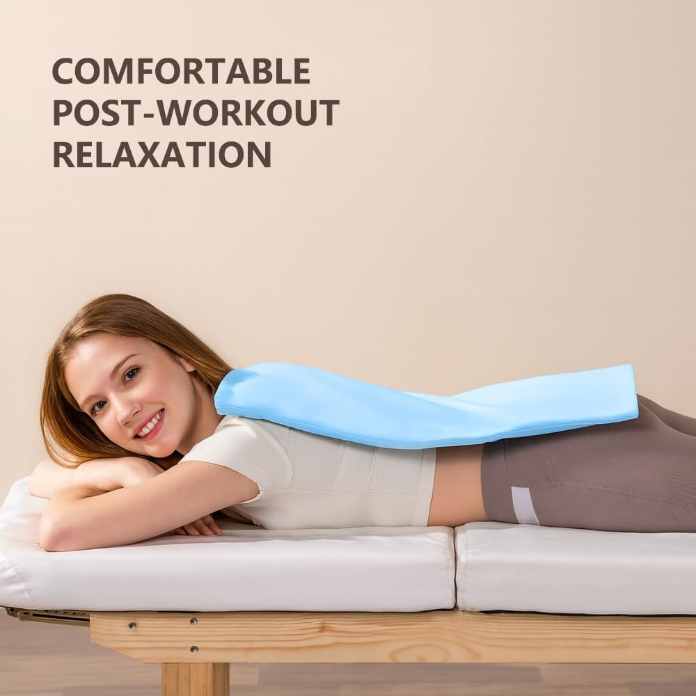 Boncare® Stay-On Large Vinyl Electric Heating Pad for Neck and Shoulders and Back Without Auto-Off, Low & High Heat Levels, Waterproof Hot Heat Pad with Washable Cover (12”x24”, 1-Pack)