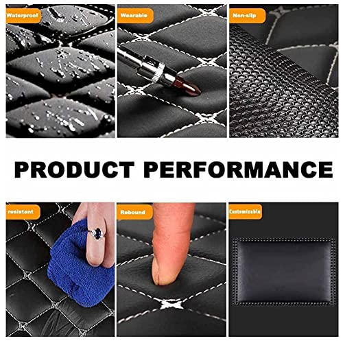 Auto Tappetini per Bagagliaio in Pelle per Nissan