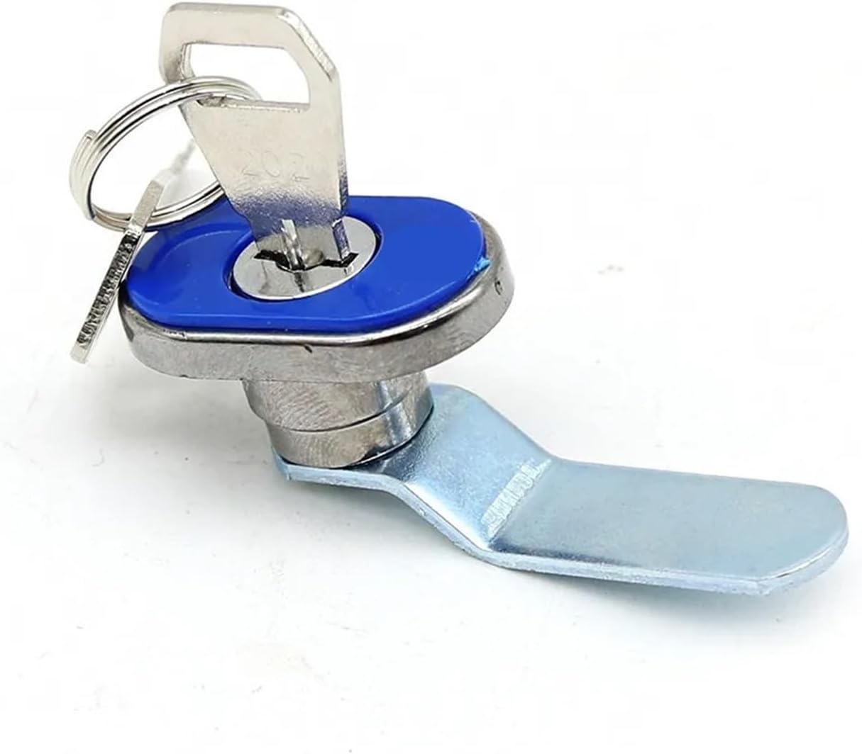 Furniture Hardware Mailbox Cam Lock Rotate 270 Degrees Tongue Lock with 2 Keys 1Pcs