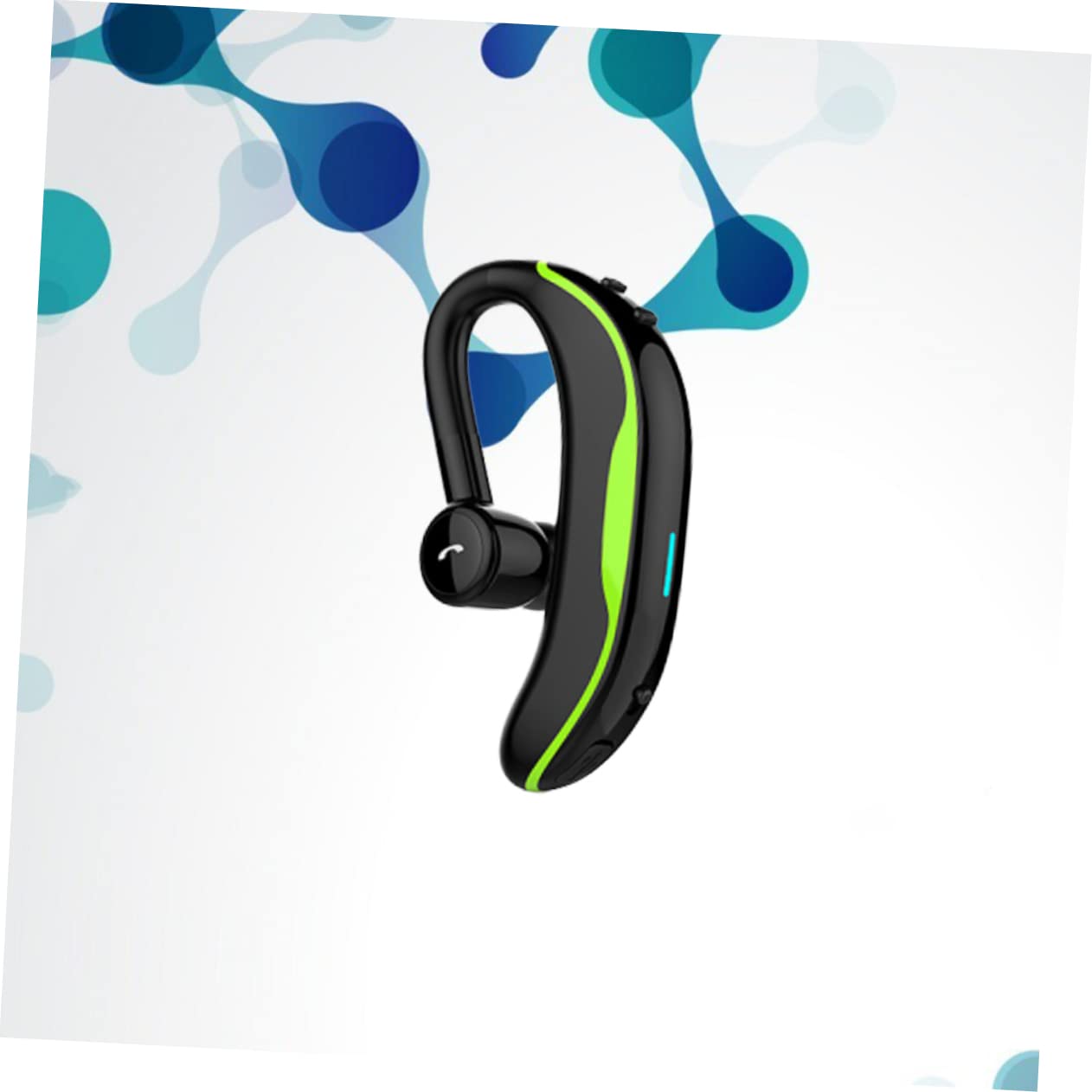 Mikinona Auricolari Sportivi Wireless Impermeabili Gancio Auricolare Regolabile, Cuffia Singola senza Fili per Uso Destro e Sinistro, Auricolari per Attività Outdoor e Chiamate