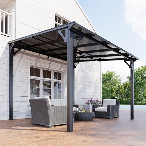 AirWire 10x10 FT Gazebo, Pergola Awnings for Patio with...