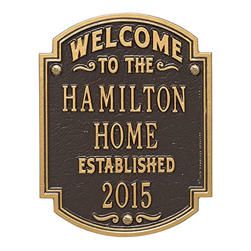 Personalized Welcome Sign