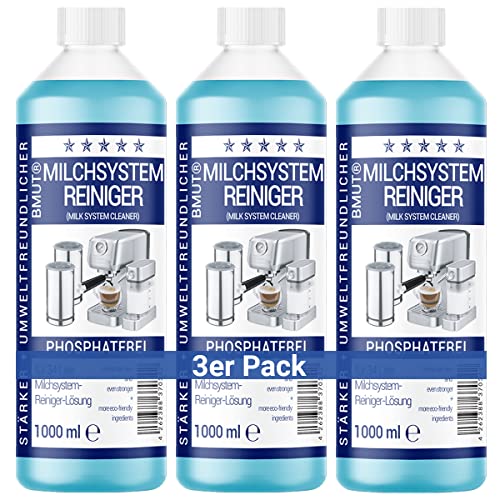 3x 1000ml Milchsystemreiniger Konzentrat für...
