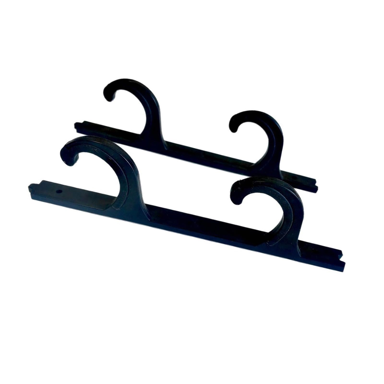 Zqxnt Multicolor Horizontal 2 Rod Fishing Holder Wall Mounted Poles Rack For Garage Wall Ceiling Stand Easily Install Horizontal Rack Space Saving Stand