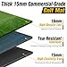 Dual-Turf Golf Mat 31mm: 6x4ft Extra Large Golf Hitting Mats Practice Outdoor Indoor, High-Density Artificial Turf Matt for Garage Simulator Chipping Driving Training, Ideal Gifts for Men Dad