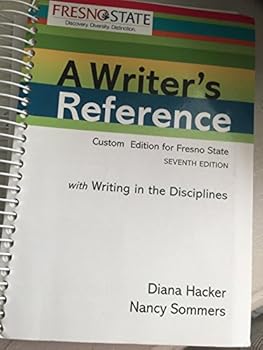 A Writer's Reference Custom Edition for Fresno Sta