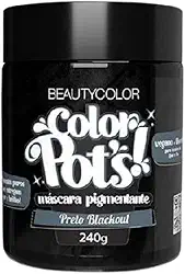 Máscara Pigmentante Color Pot’s - Preto Blackout