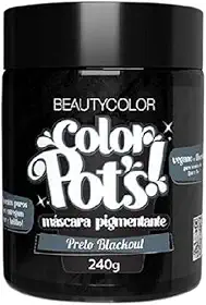 Máscara Pigmentante Color Pot’s - Preto Blackout